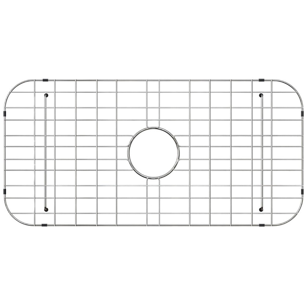 Stainless‎ Steel Sink Protector Grid 24.1"x12.6", Center Drain Rack